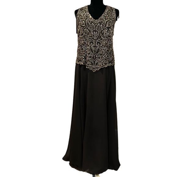 J Kara Evening Gown Size 10 - Picture 2 of 7